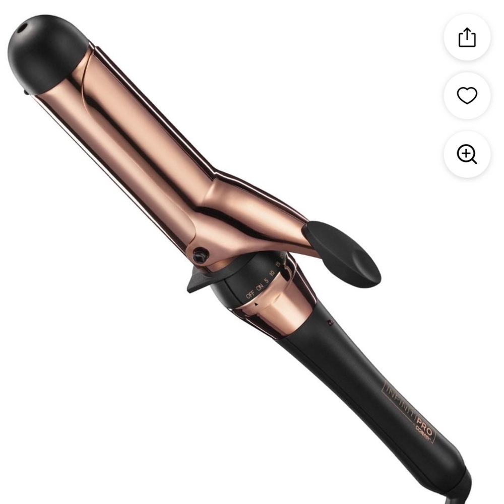 Conair Infiniti Pro Rose Gold Titanium 1.25” Curling Iron